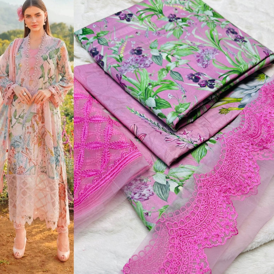 Fabric Lawn Collection unstiching