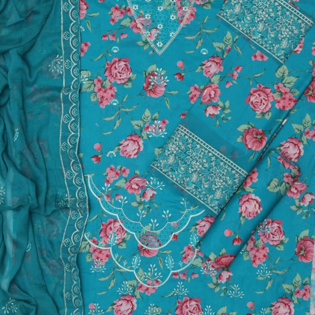 SUMMER COLLECTION 2026 LAWN Fabric 3Pc unstitching