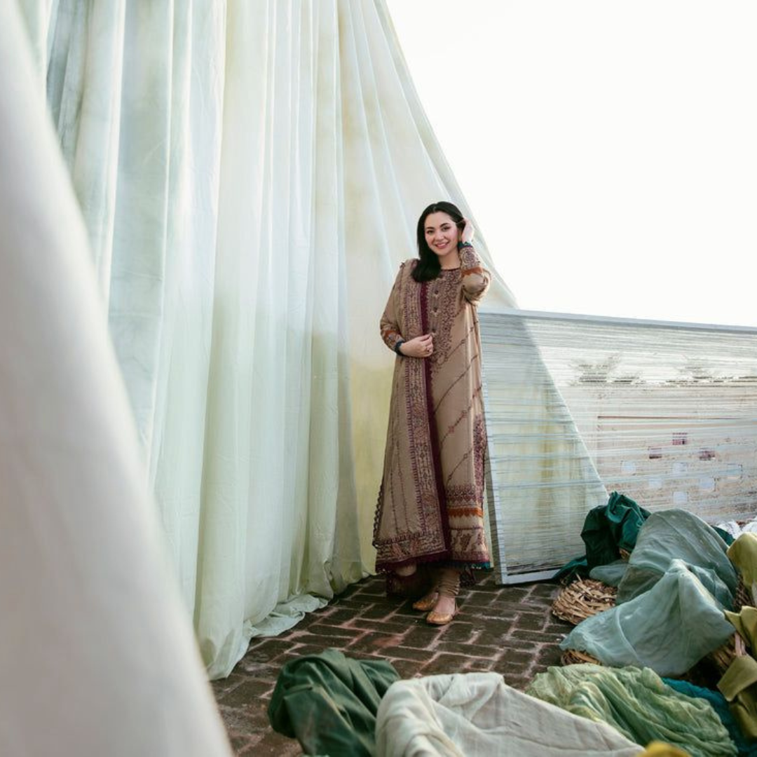 LAWN WITH DIGITAL PRINT VOIL DOBBY DUPATTA 3pcs unstiching