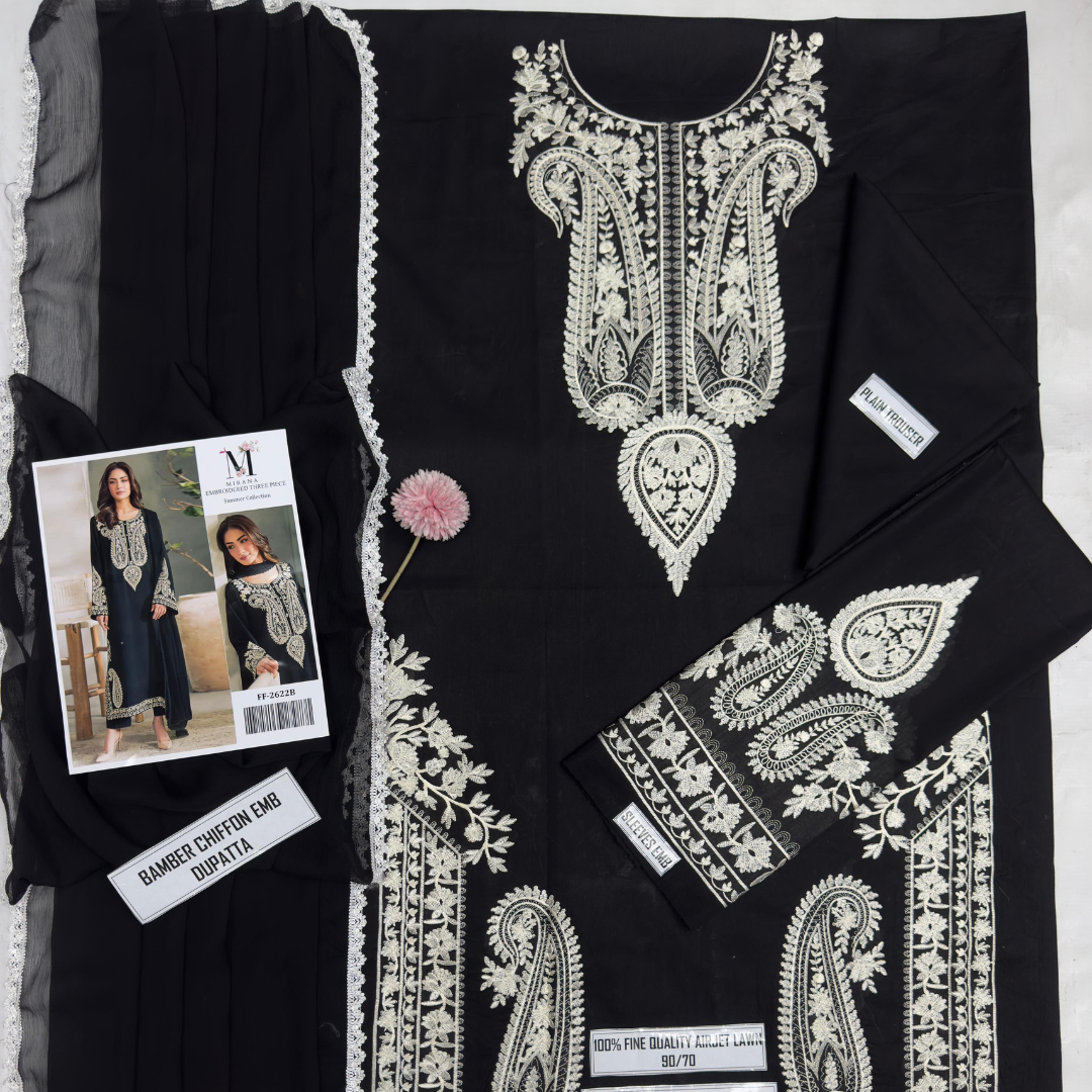 Lawn Stuff: Best Quality Pure Airjet lawn 90/70 Unstitched