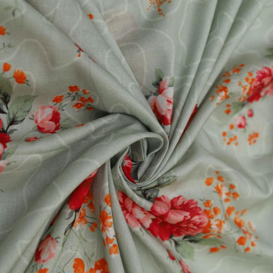 SUMMER COLLECTION LAWN Fabric 3Pc unstitching