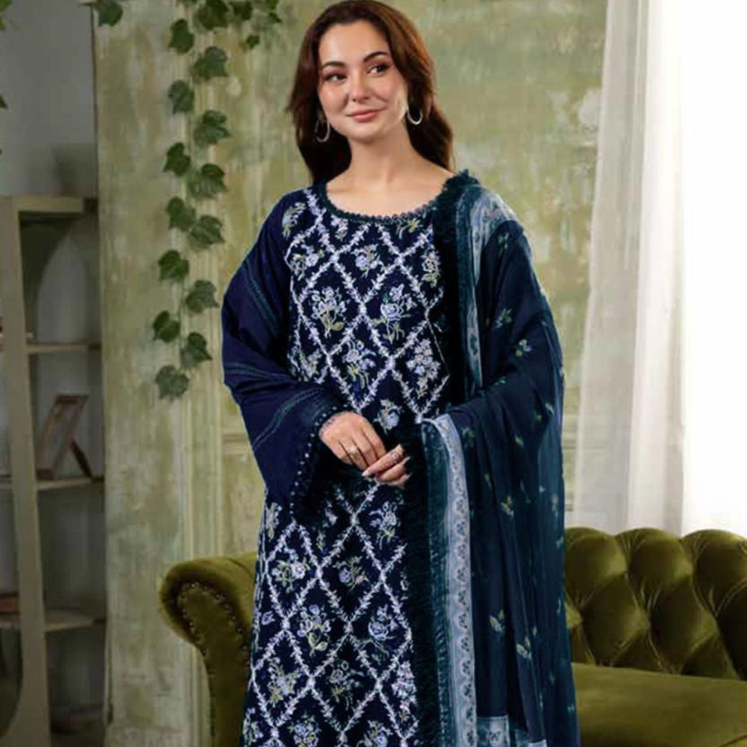 Summer 3pc Lawn Cotton collection unstitching