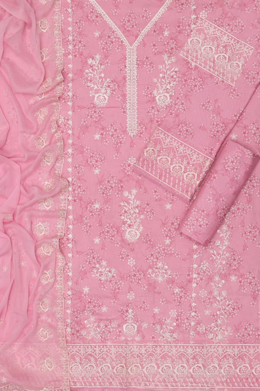 LAWN Fabric 3Pc unstitching