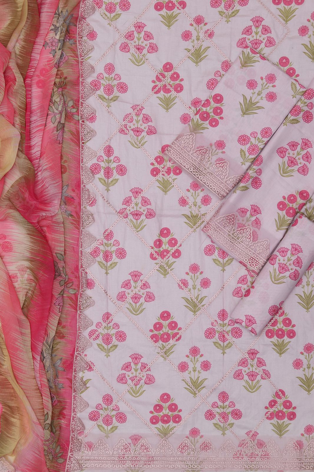 SUMMER COLLECTION 2026  LAWN Fabric 3Pc unstitching