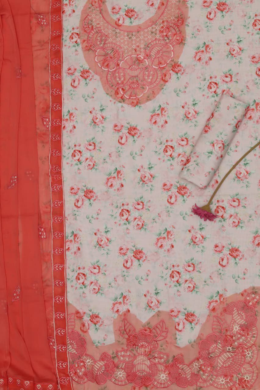 SUMMER COLLECTION 2026  LAWN Fabric 3Pc unstitching