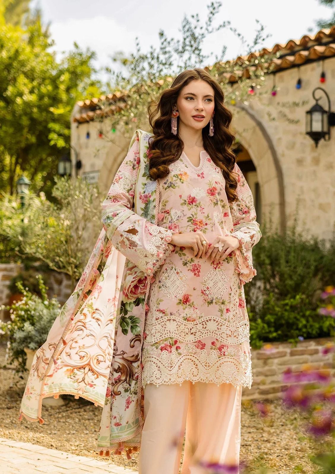 SUMMER COLLECTION 2026  LAWN Fabric 3Pc unstitching