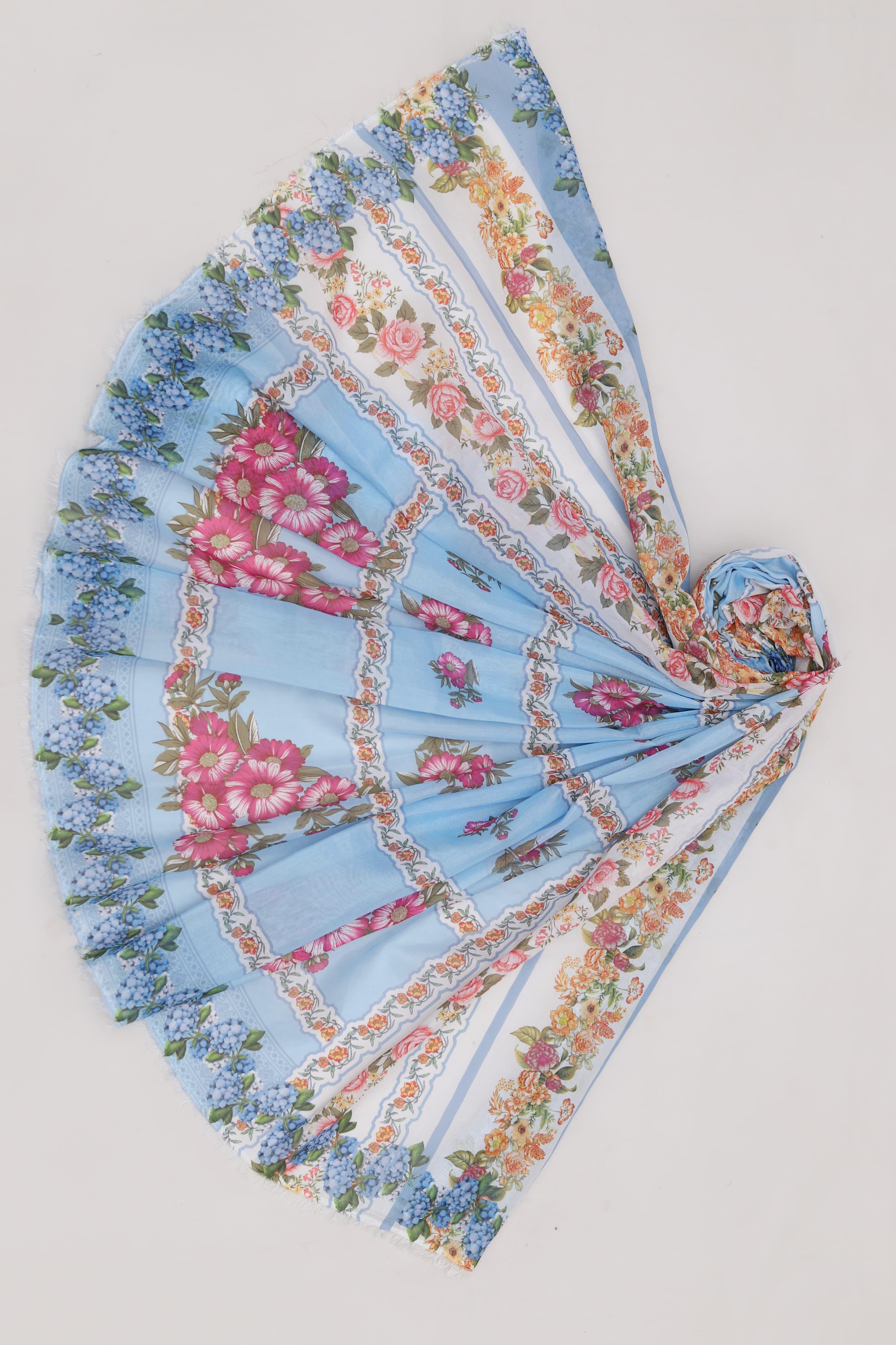 SUMMER FABRIC 3pc Lawn Cotton unstitching
