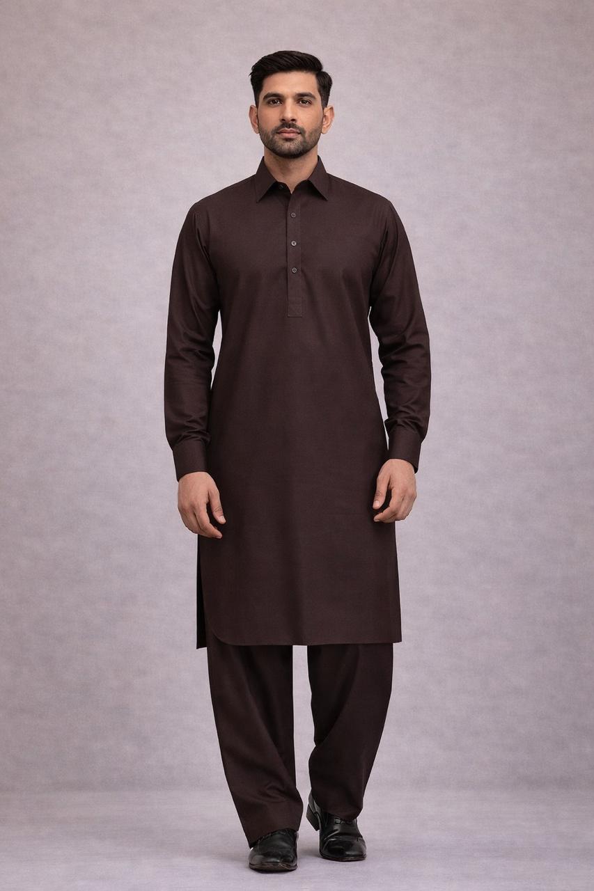 dark chocolate brown - Wash & Wear