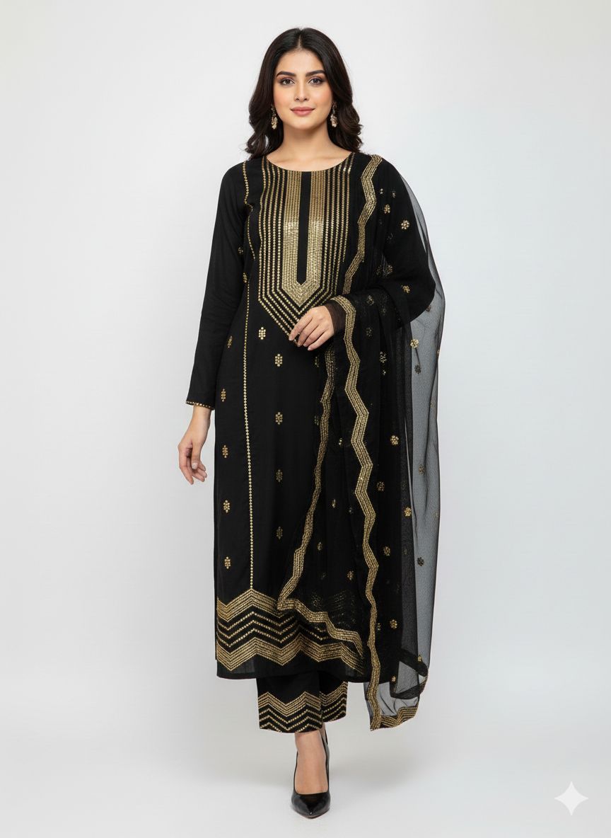 3 pieces suits on soft premium quality Lawn cotton