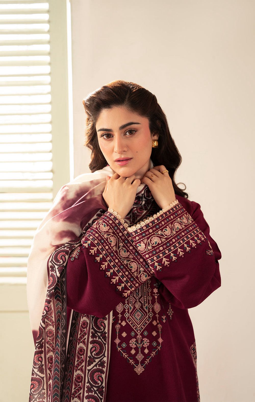 LAWN fabric 3pcs WITH DIGITAL PRINT unstich