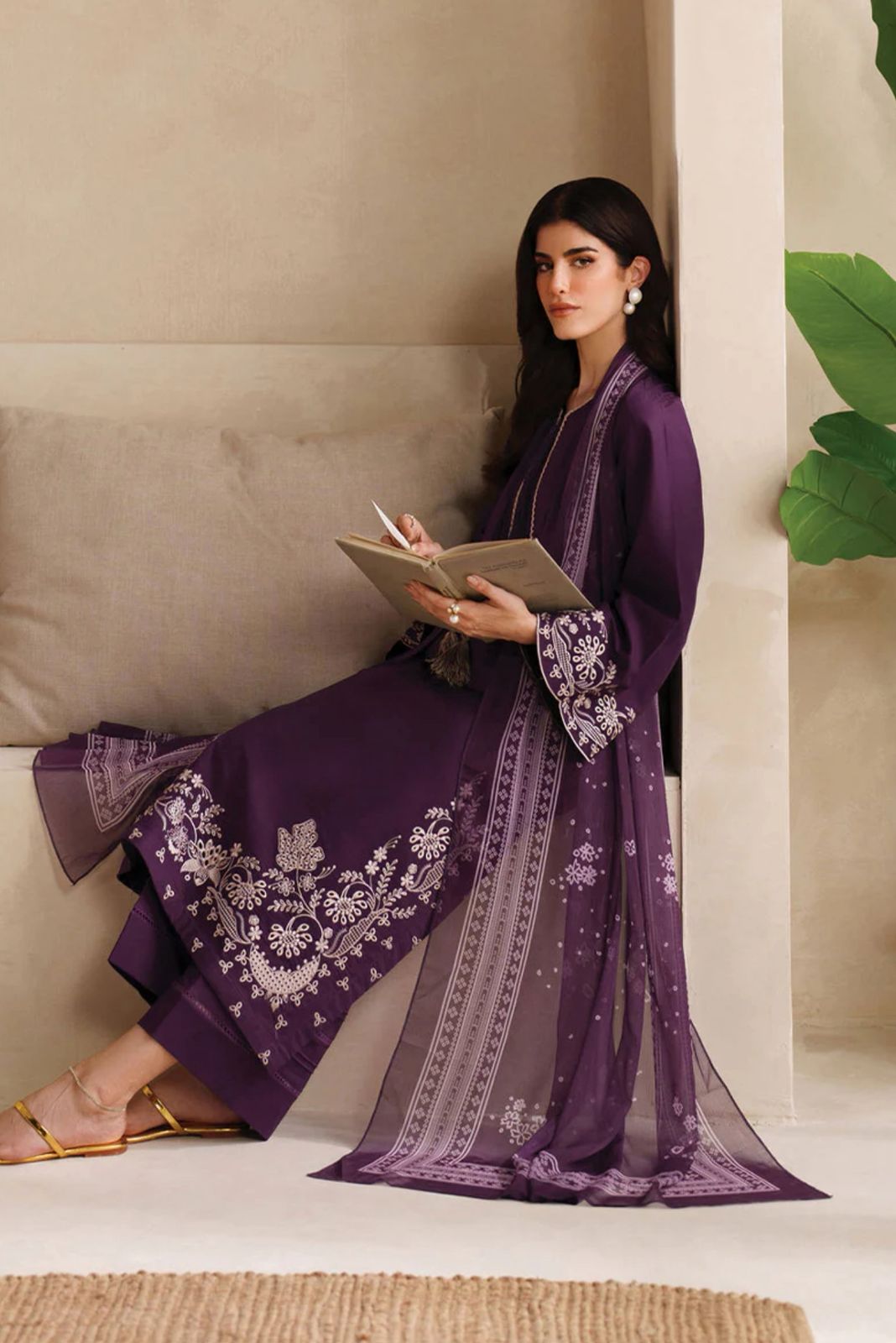 3pc Wedding SUMMER Collection Lawn BEST WORLD CLASS QUALITY STUFF unstich*