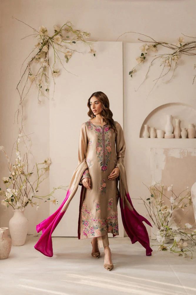 Stuff: Best Quality Pure Lawn 90/88 unstich Heavy Embroidered