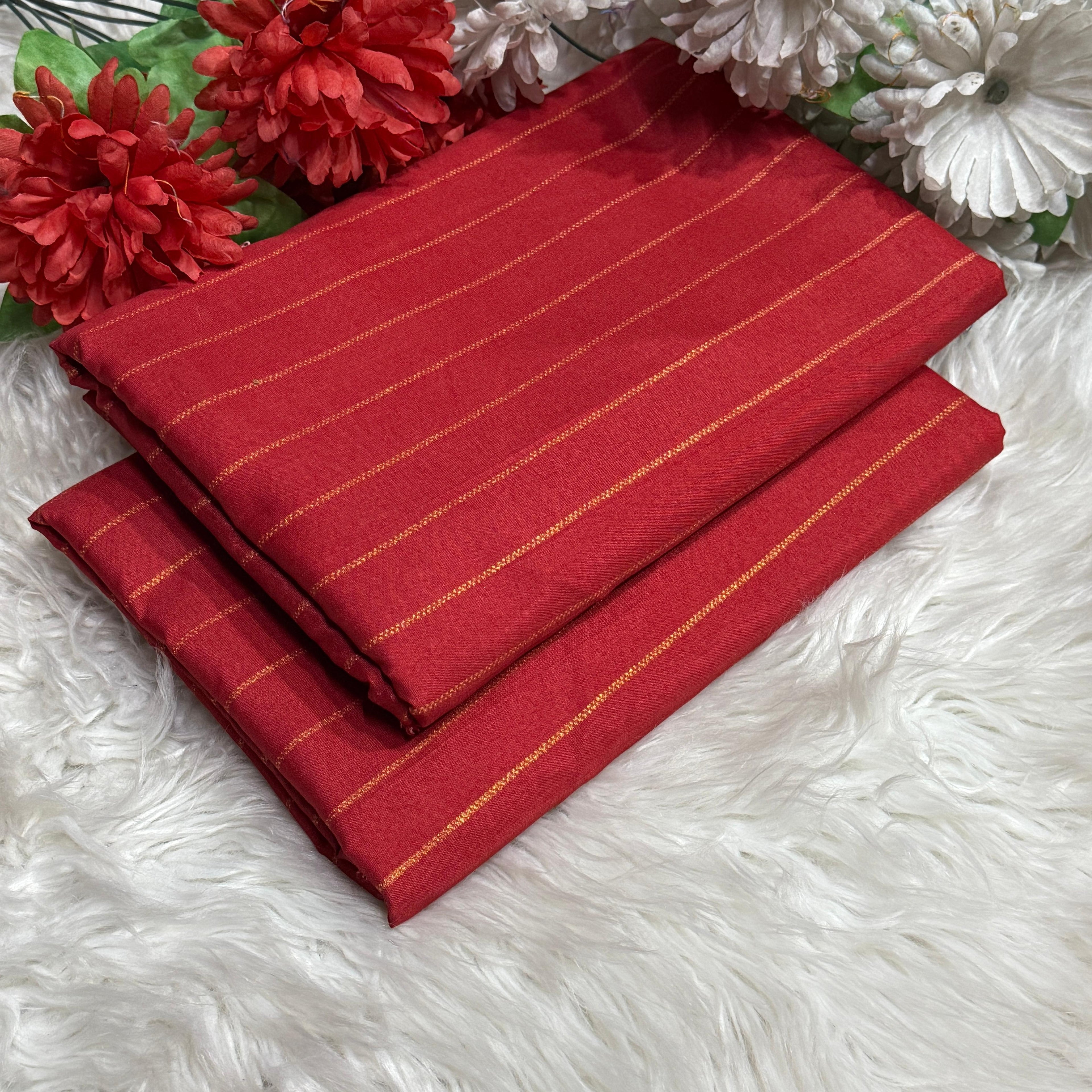 ZARI CAMBRIC Gold COTTON 2 Pcs Collection